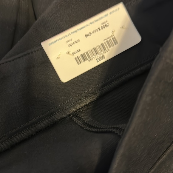 Jcpenny Boutique Pull-up Black Pants Sz 20 Zipper Pockets - Picture 7 of 8